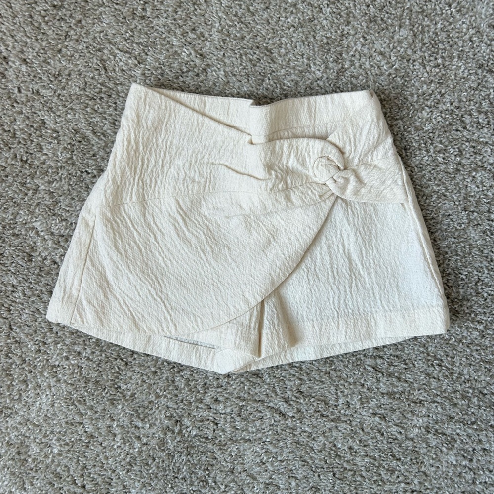 Zara Girls Cream Skort